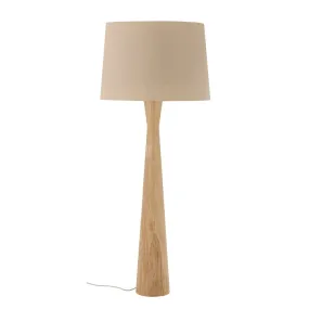Bloomingville - Leonor Lampadaire, bois d'hévéa