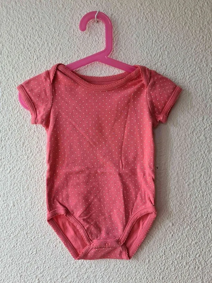 body rose à pois bout'chou - Bout'chou - 3 ans  | Beebs