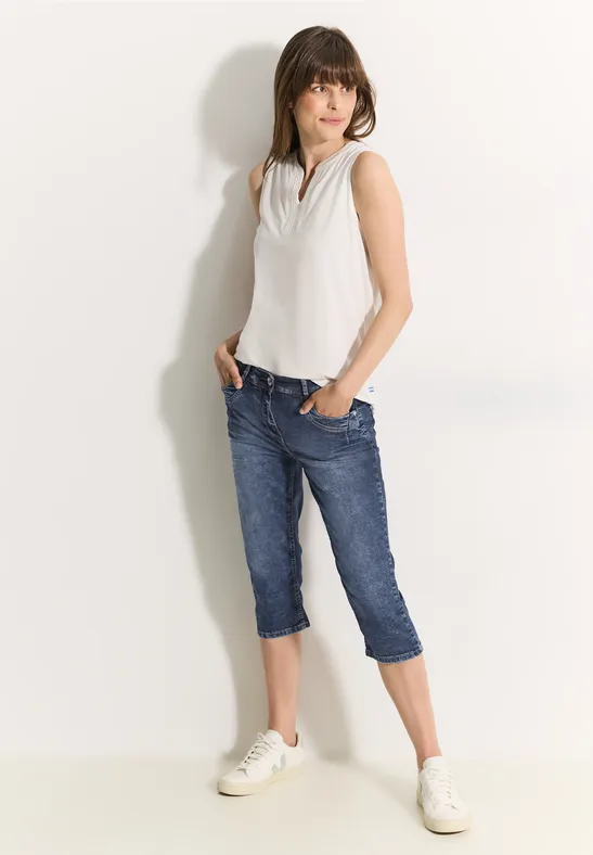 CECIL Corsaire en jean  - Style TORONTO