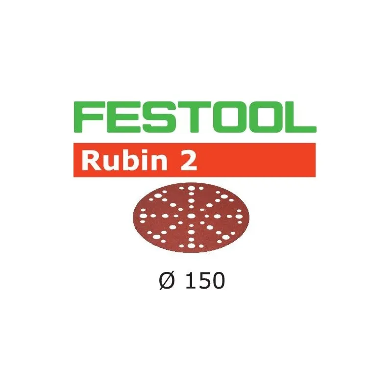 Disque abrasif - FESTOOL 575191 - Ø 150 mm - grain 150 - Bte 50