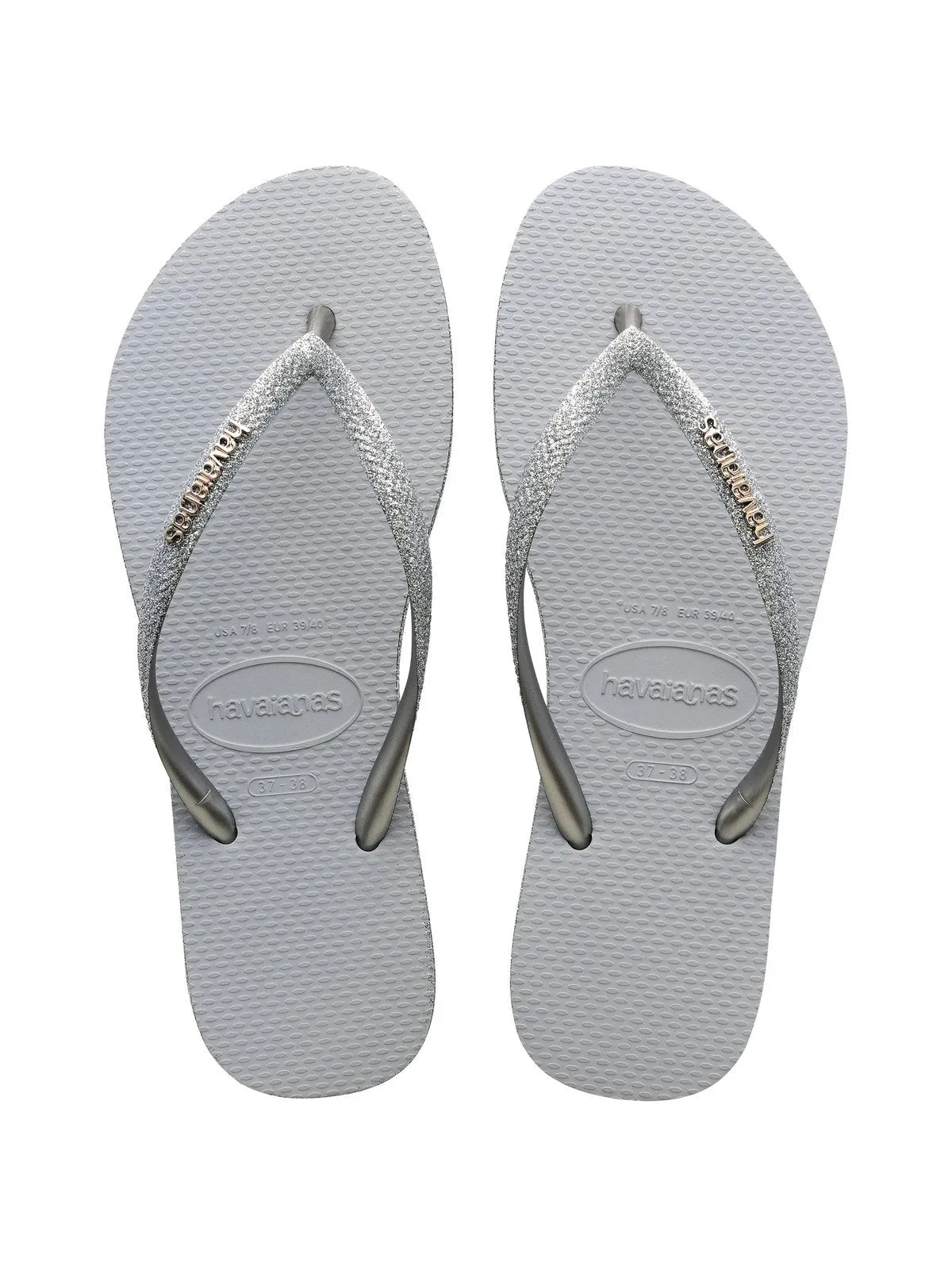 HAVAIANAS Tongs Femme Hav. Slim Sparkle II 4146937.3498 Gris
