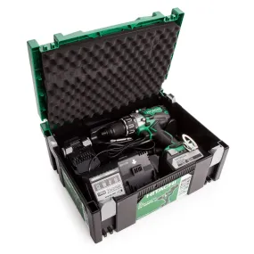 Hitachi Coffret Hit-Case Type 2 avec moulage pour perceuse 18V