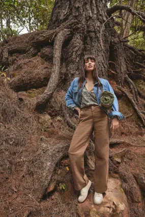 Jean large MOSS COTTON | Maison 123