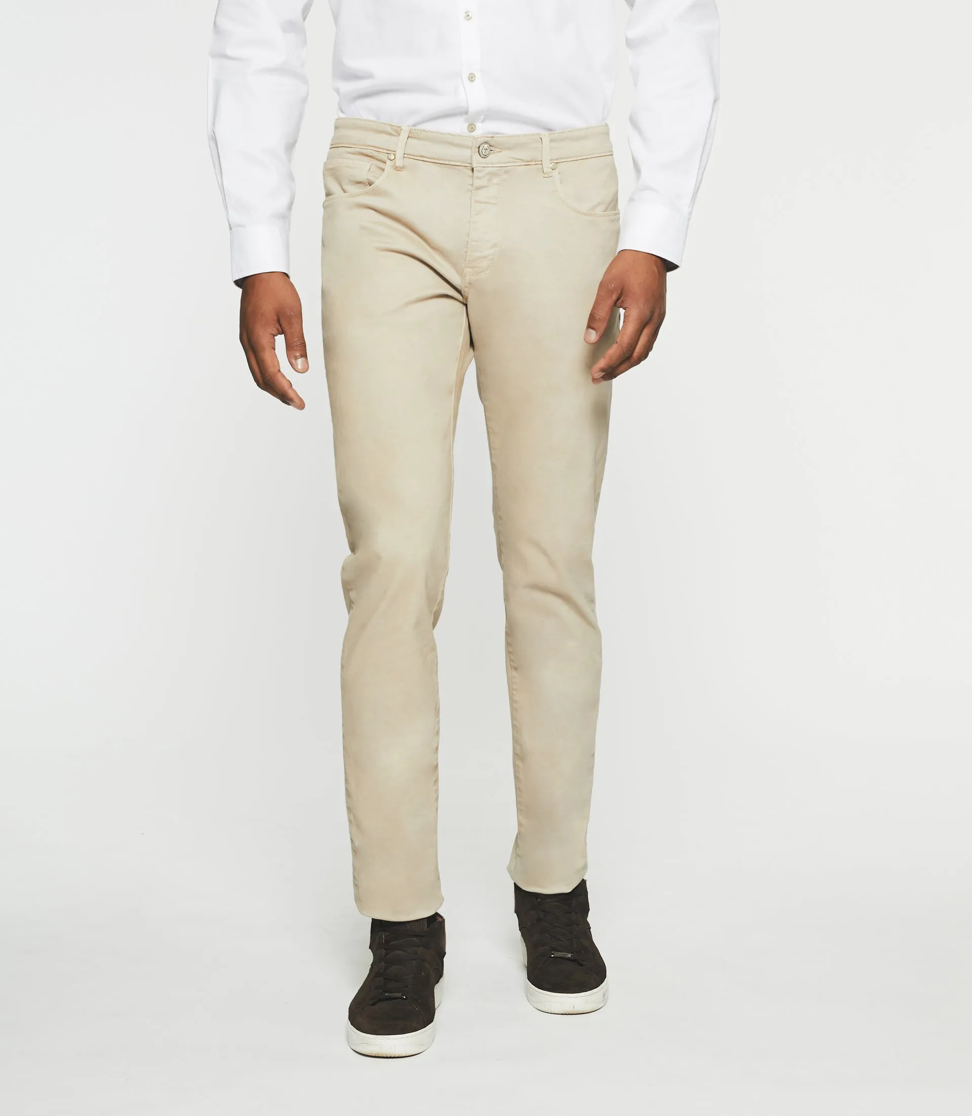 Jean slim 5 poches mastic ELEGANCE