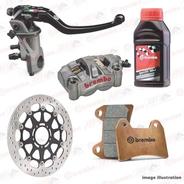 KIT AVANT 2P SUZUKI RGV250 91 GS NOIR