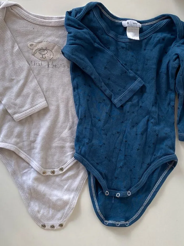 Lot bodie 12 mois - La Redoute - 9 mois  | Beebs