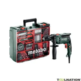 Metabo 600742870 SBE 650 Set Perceuse à percussion d'atelier mobile