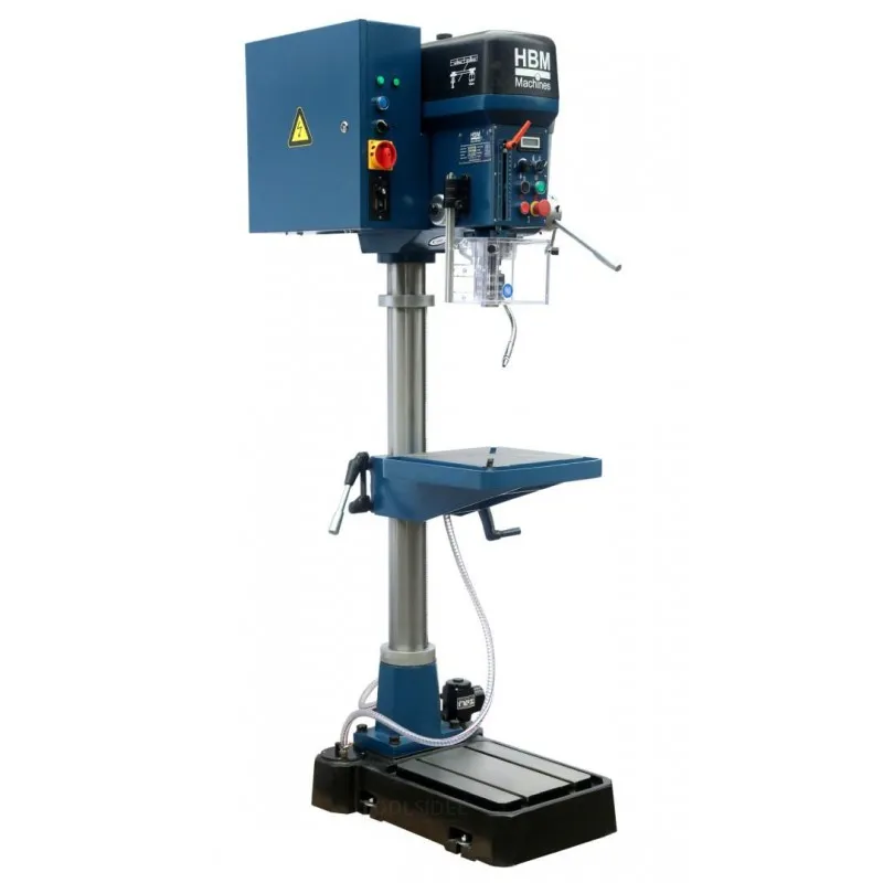 Perceuse à colonne variable industrielle HBM de luxe 32 mm, 230 Volt 