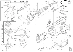 PIECES DETACHEES MILWAUKEE AG8-125 4000442931