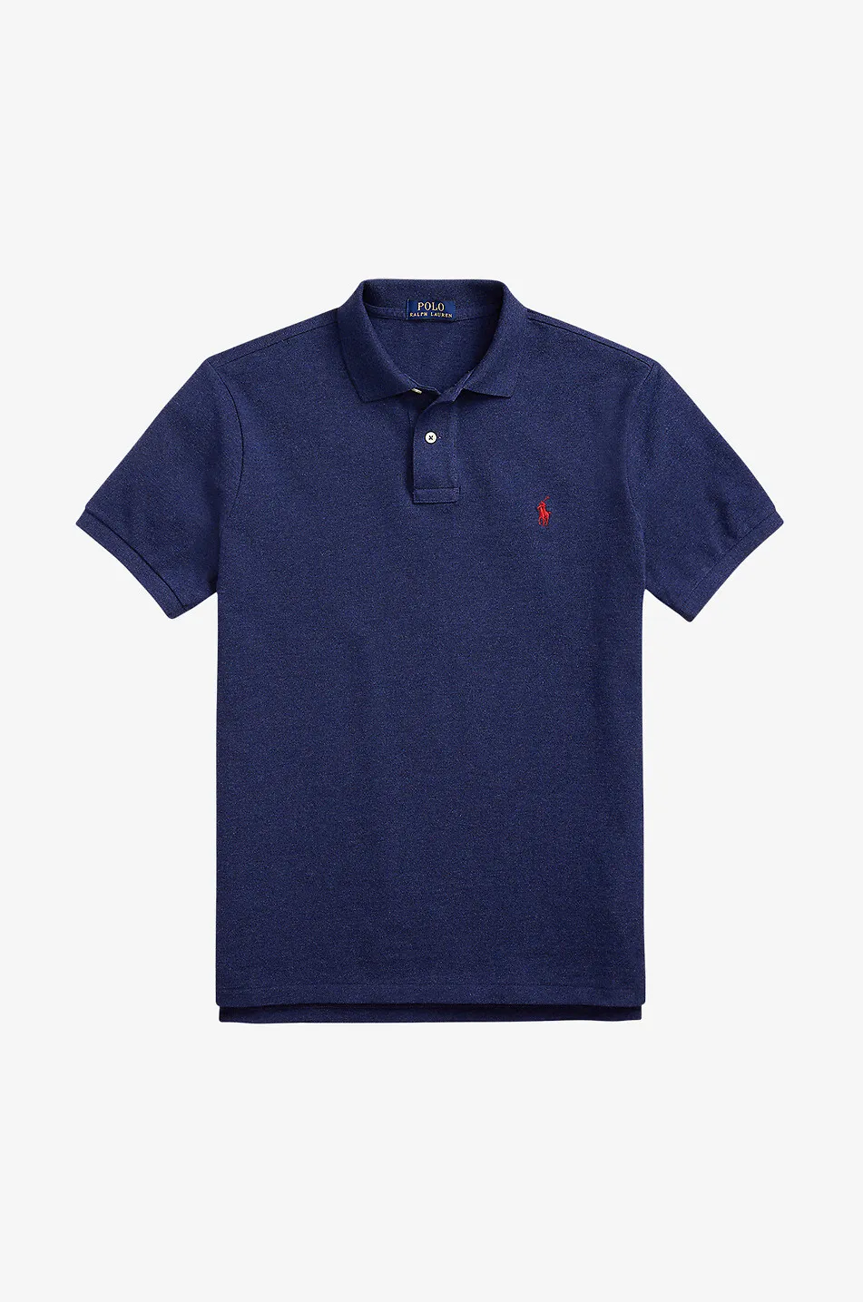 Polo en coton piqué brodé Pony Custom Slim Fit