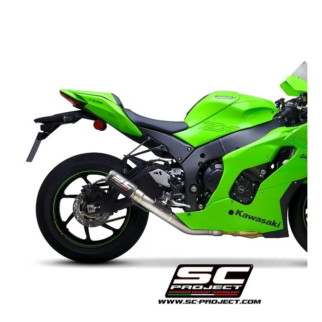 Silencieux SC Project CR-T "décata" Carbone Kawasaki Ninja ZX-10R (2021-2024) | Moto Shop 35