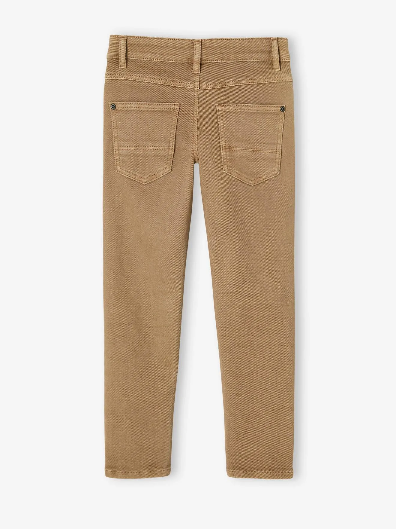 Slim couleur MorphologiK FIN garçon bleu ardoise - Vertbaudet