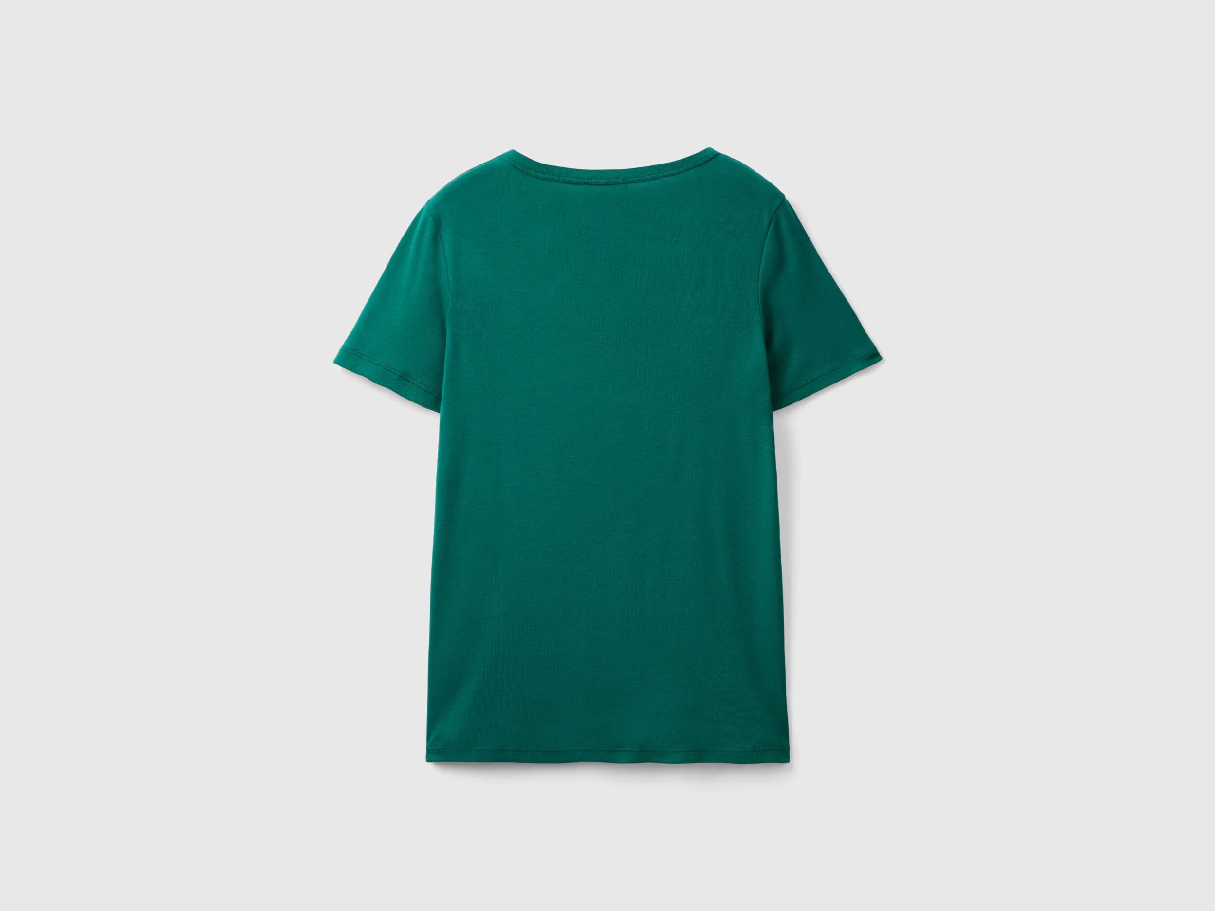 T-shirt 100% coton avec logo imprimé pailleté
