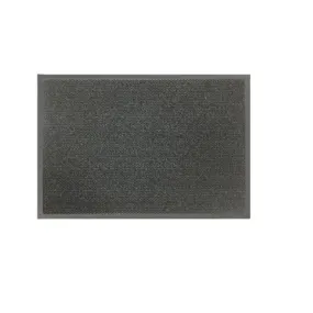 TAPIS ASSOUAN GRIS ANTHRACITE anti poussière en 60 X 90 cm