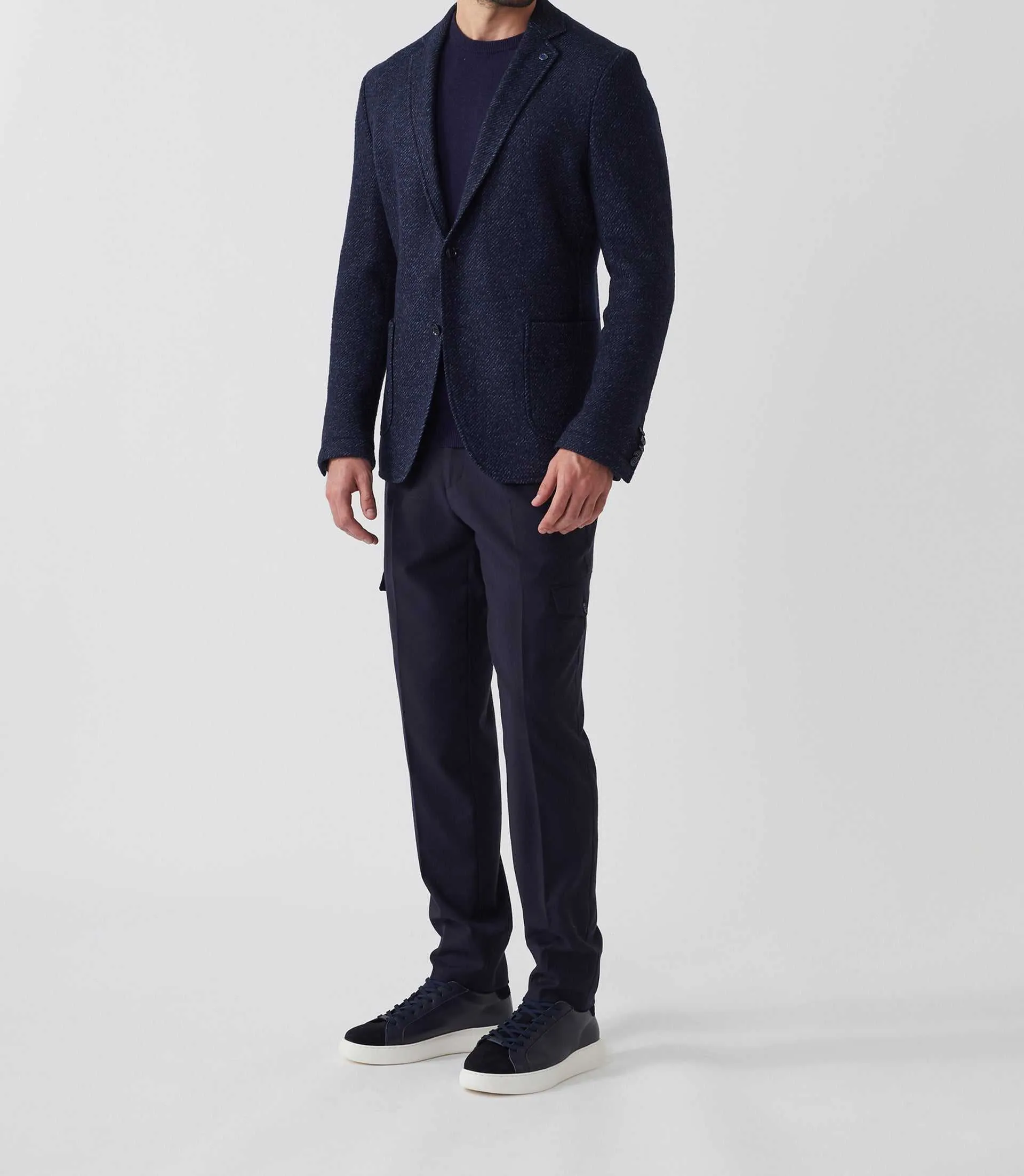 Veste maille marine Rare